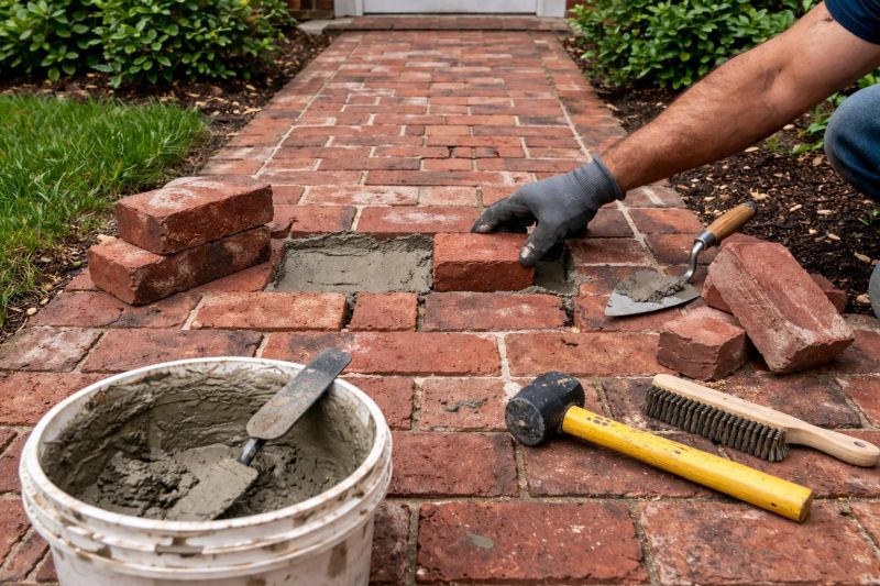 Entryway Brick Repair