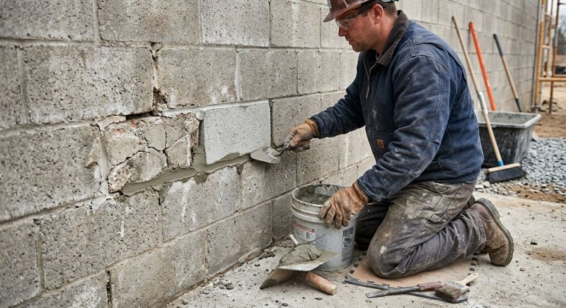 Rock Wall Repair