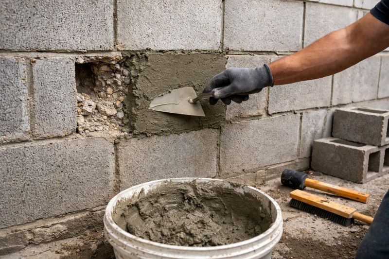 Block Wall Repair in Independence, MO