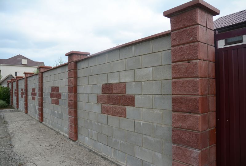 Brick Fence Repair in Olathe, KS