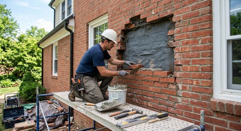 Brick Flatwork Repair in Grandview, MO