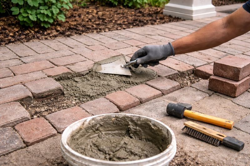 Brick Flatwork Repair in Independence, MO