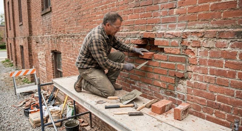 Brick Repair in Olathe, KS