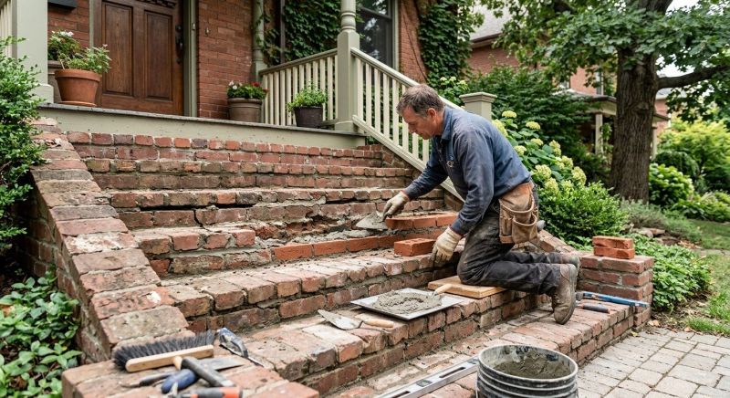 Brick Repair in Spring Hill, KS