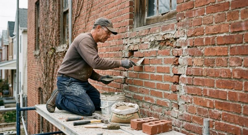 Brick Repair in Tonganoxie, KS