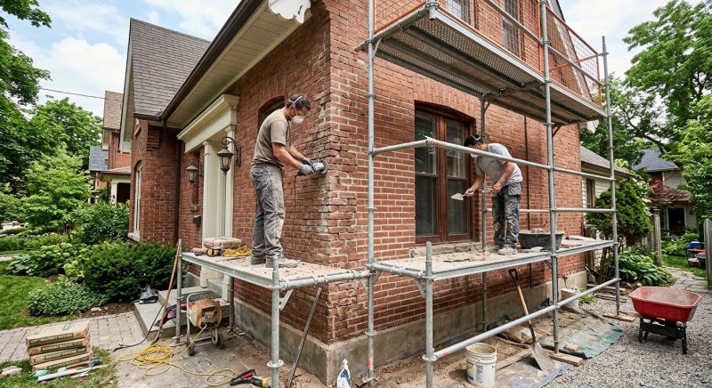 Brick Restoration in Lees Summit, MO