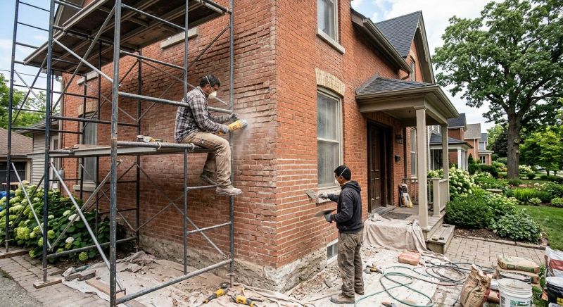 Brick Restoration in Olathe, KS