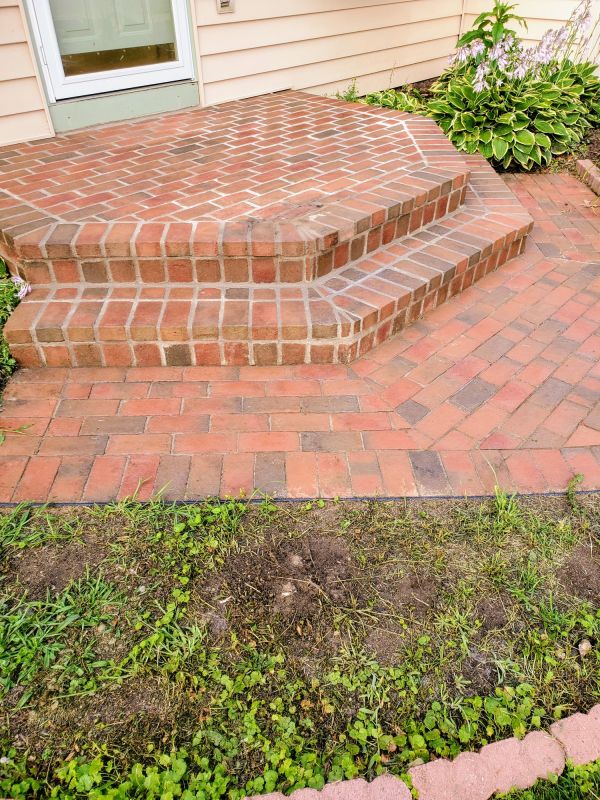 Brick Stoop Repair in Olathe, KS