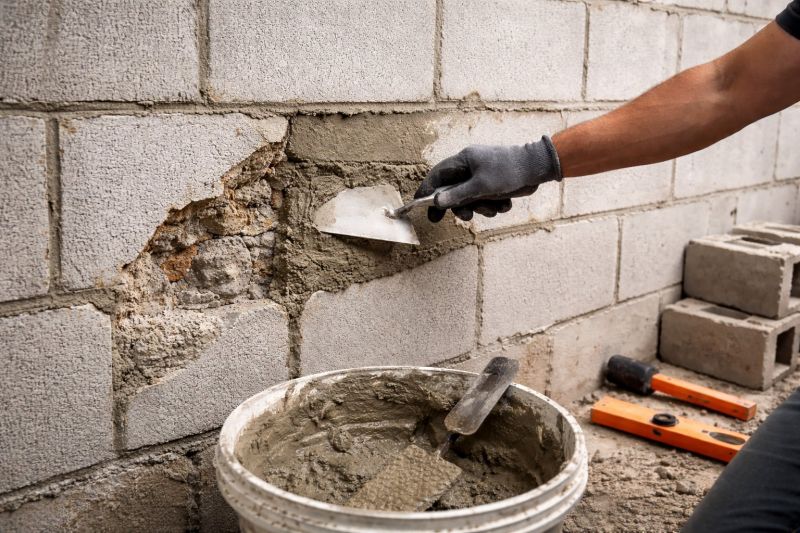 Cinder Block Repair in Olathe, KS