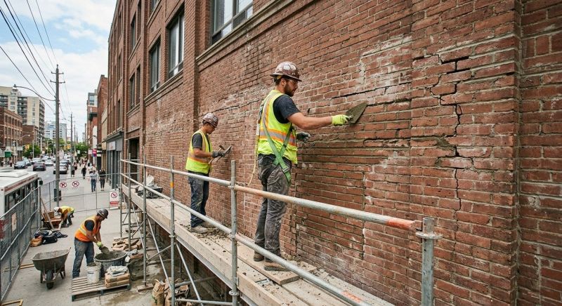 Commercial Brick Repair in Olathe, KS