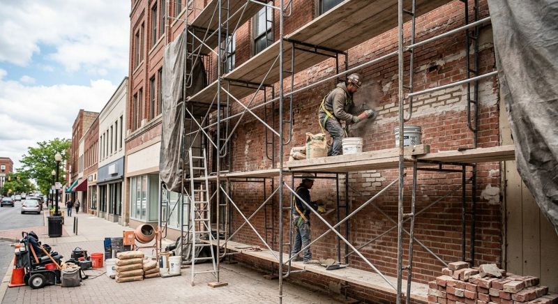 Commercial Masonry Repair in Leawood, KS