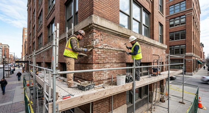 Commercial Masonry Repair in Peculiar, MO
