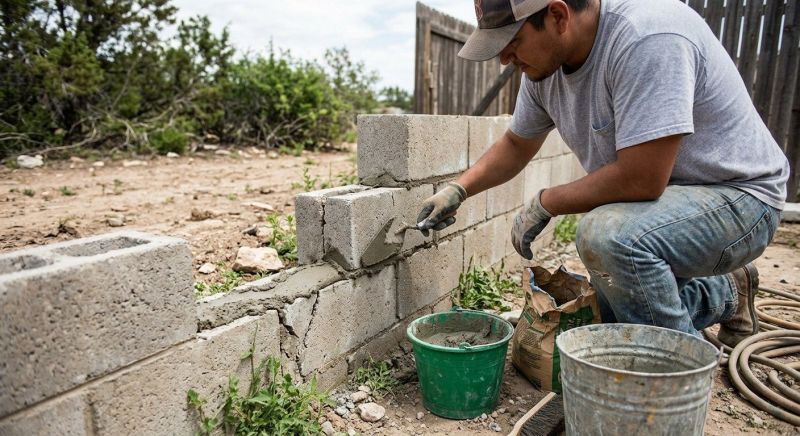 Concrete Block Repair in Shawnee, KS