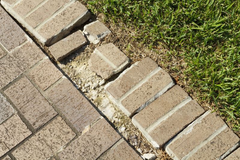Entryway Brick Repair in Olathe, KS