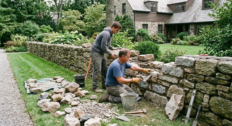 Retaining Wall Repair in Paola, KS