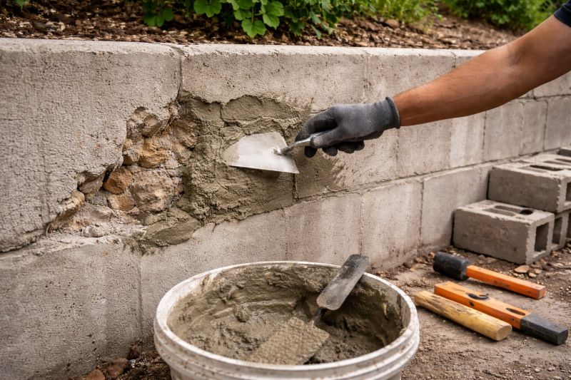 Retaining Wall Repair in Spring Hill, KS