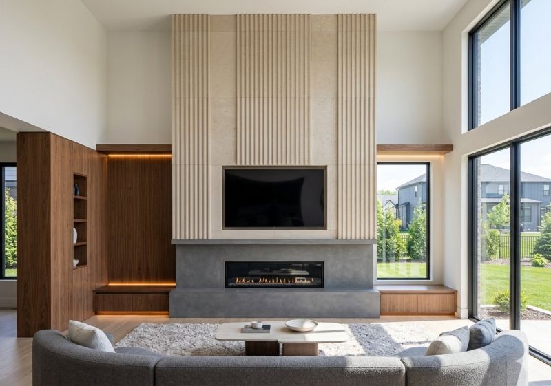 Stone Chimney Installation in Leawood, KS