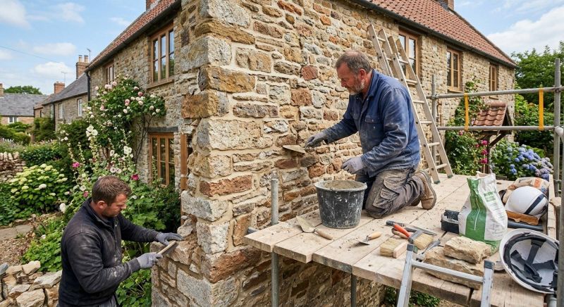 Stone Masonry Repair in Olathe, KS