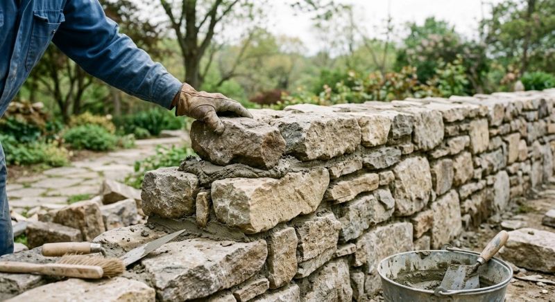 Stonework Installation in Lenexa, KS