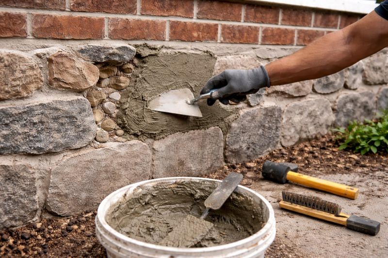 Stonework Repair in Johnson County, KS