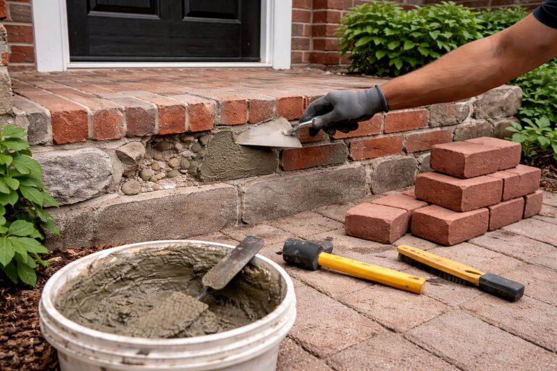 Stonework Repair in Lenexa, KS