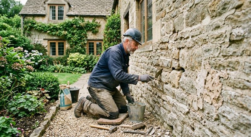 Stonework Repair in Linwood, KS