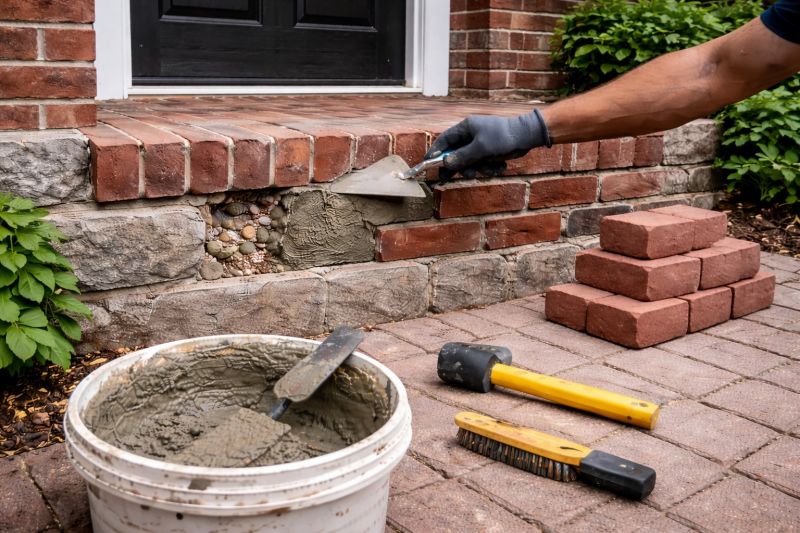Stonework Repair in Mission, KS