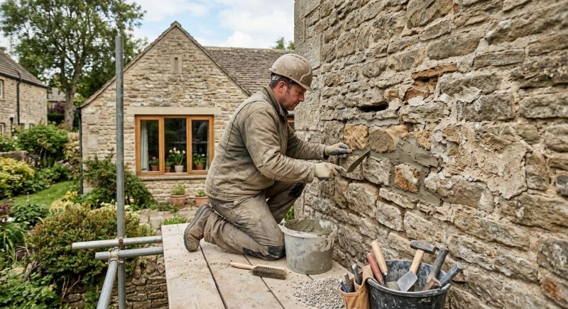 Stonework Repair in Tonganoxie, KS